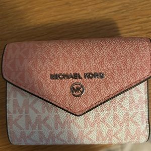 Michael Kors tri fold wallet